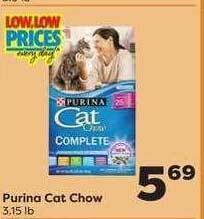 Weis Markets Purina Cat Chow offer
