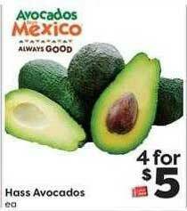 Weis Markets Hass Avocados offer