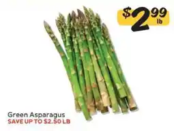 Winn Dixie Green Asparagus offer