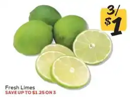 Winn Dixie Fresh Limes offer