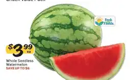Winn Dixie Whole Seedless Watermelon offer