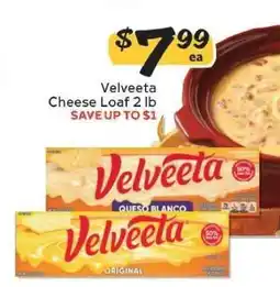 Winn Dixie Velveeta Cheese Loaf 2 lb offer