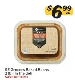 Winn Dixie SE Grocers Baked Beans offer