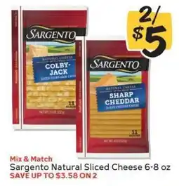 Winn Dixie Sargento Natural Sliced Cheese offer
