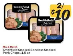 Winn Dixie Smithfield Smoked Boneless Smoked Pork Chops offer