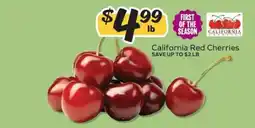 Winn Dixie California Red Cherries offer