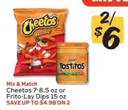 Winn Dixie Cheetos or Frito-Lay Dips offer