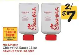 Winn Dixie Chick-Fil-A Sauce offer