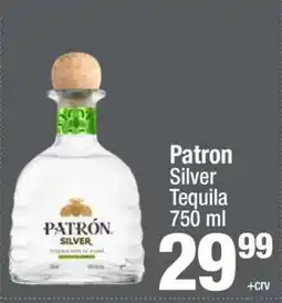 Super King Markets Patron Silver Tequila 750 ml offer