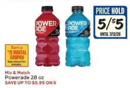 Winn Dixie POWERADE 28 oz offer