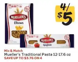 Winn Dixie Mueller's Traditional Pasta offer