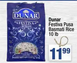 Super King Markets Dunar Festiva Pusa Basmati Rice 10 lb offer