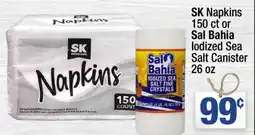 Super King Markets Sal Bahia Iodized Sea Salt Canister offer