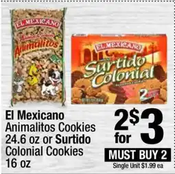 Super King Markets El Mexicano Animalitos Cookies offer