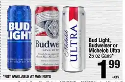 Super King Markets Bud Light, Budweiser or Michelob Ultra offer
