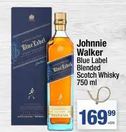Super King Markets Johnnie Walker Blue Label Blended Scotch Whisky 750 ml offer