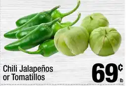 Super King Markets Chili Jalapeños or Tomatillos offer