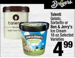 Super King Markets Ben & Jerry's Ice Cream offer