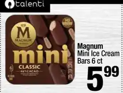 Super King Markets Magnum Mini Ice Cream Bars 6 ct offer