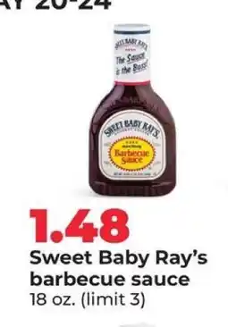 Hy-Vee Sweet Baby Ray's Barbecue Sauce offer