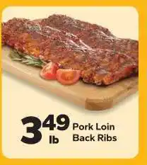 Save a Lot Pork Loin Back Ribs offer