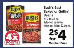 Safeway Bush's Best Baked or Grillin' Beans offer