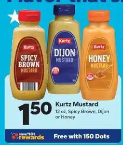 Save a Lot Kurtz Mustard offer