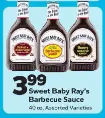 Save a Lot Sweet Baby Ray's Barbecue Sauce offer