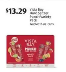 Aldi Vista Bay Hard Seltzer Punch Variety Pack offer