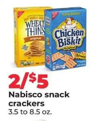 Hy-Vee Nabisco Snack Crackers offer