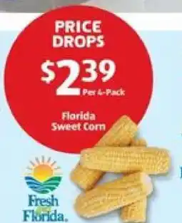 Aldi Florida Sweet Corn offer