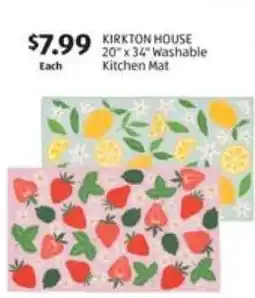 Aldi KIRKTON HOUSE Washable Kitchen Mat offer