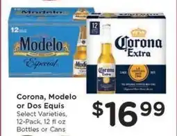 Kroger Corona, Modelo or Dos Equis offer