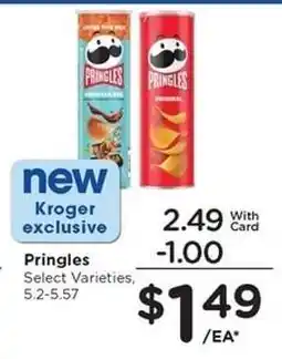 Kroger Pringles offer