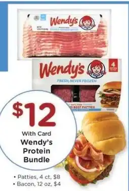 Kroger Wendy's Protein Bundle offer