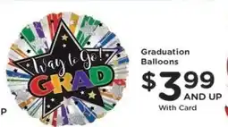 Kroger Graduation Balloons offer