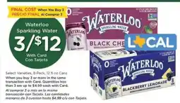 Kroger Waterloo Sparkling Water offer