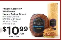 Kroger Private Selection Wildflower Honey Turkey Breast offer