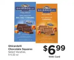 Kroger Ghirardelli Chocolate Squares offer
