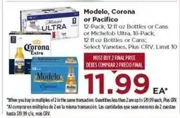Food 4 Less Modelo, Corona or Pacifico offer