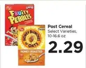 Food 4 Less Post Cereal offer