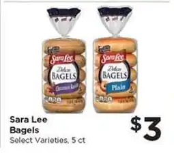 Food 4 Less Sara Lee Bagels offer