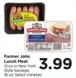 Food 4 Less Farmer John Lunch Meat offer