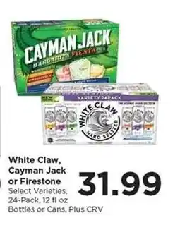 Food 4 Less White Claw, Cayman Jack or Firestone offer