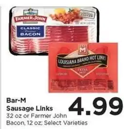 Food 4 Less Bar-M Sausage Links offer