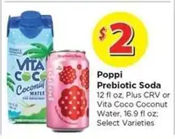 Food 4 Less Poppi Prebiotic Soda offer