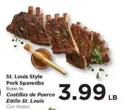Food 4 Less St. Louis Style Pork Spareribs offer