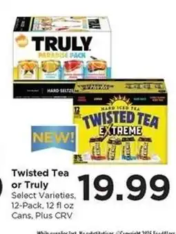 Food 4 Less Twisted Tea or Truly offer
