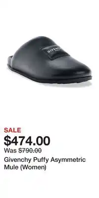 Nordstrom Givenchy Puffy Asymmetric Mule (Women) offer
