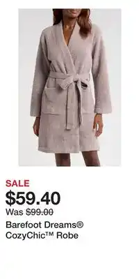 Nordstrom Barefoot Dreams CozyChic Robe offer